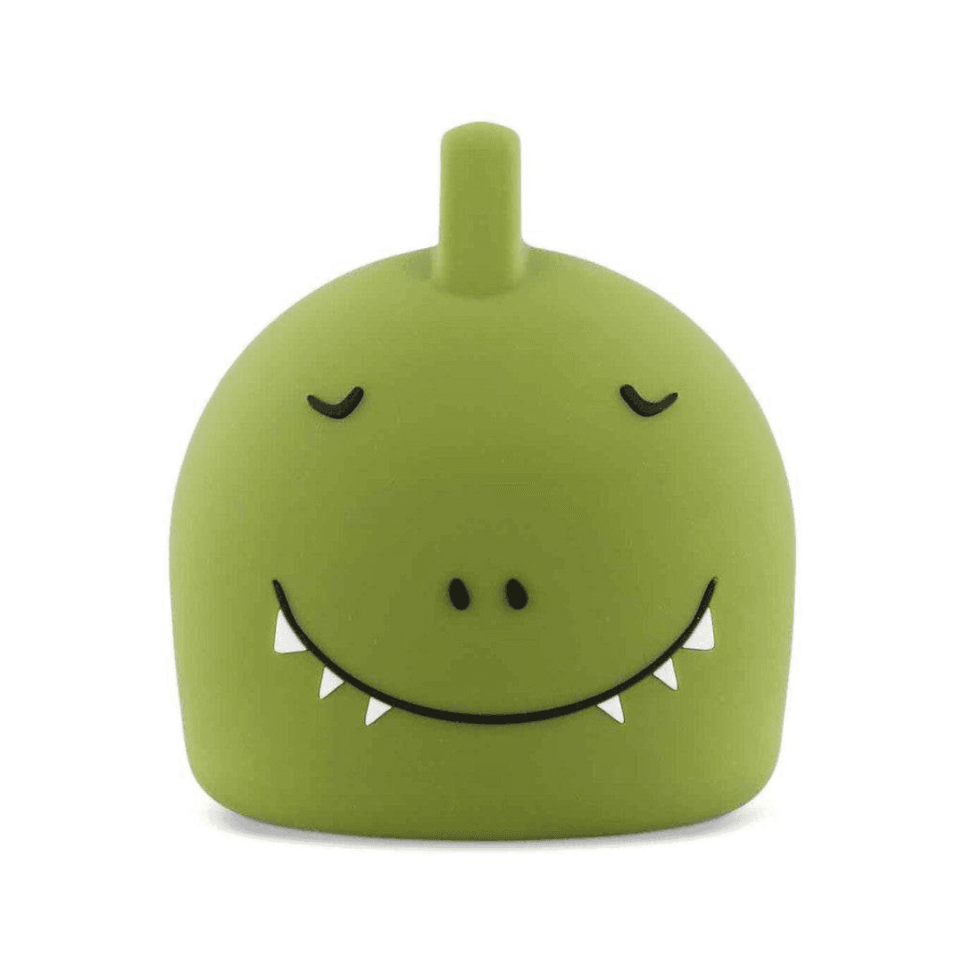 Silikon Nattlampa Grön Dinosaurie - Trixie Baby