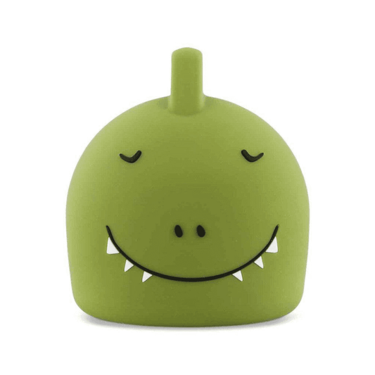 Silikon Nattlampa Grön Dinosaurie - Trixie Baby