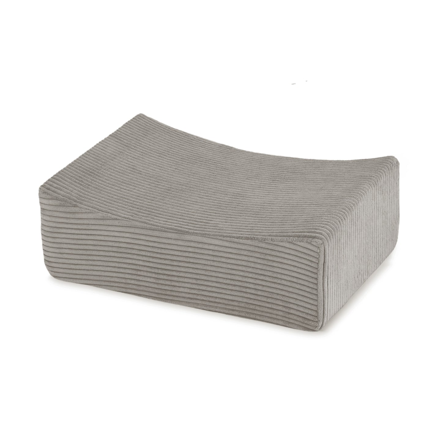 Mjuka Stora Skum Byggklossar (4 olika delar) - Beige Manchestertyg
