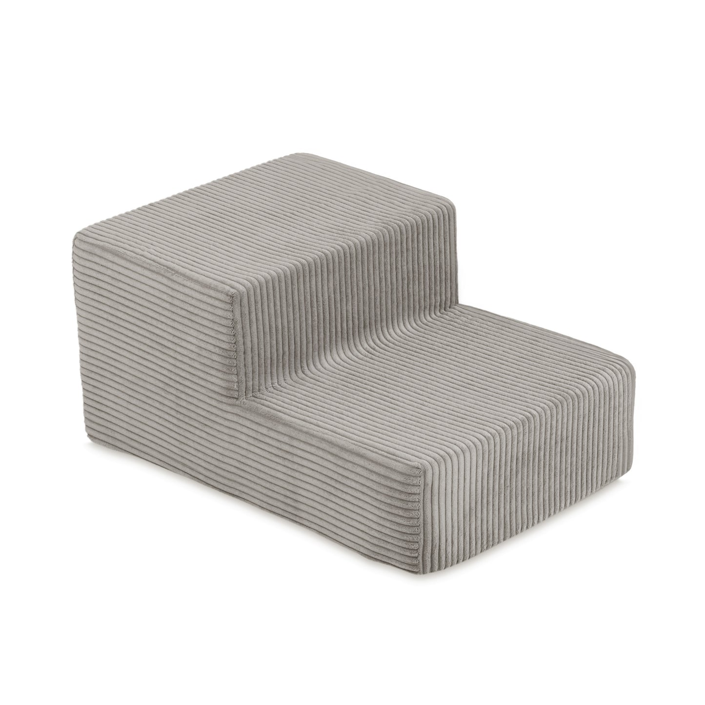Mjuka Stora Skum Byggklossar (4 olika delar) - Beige Manchestertyg