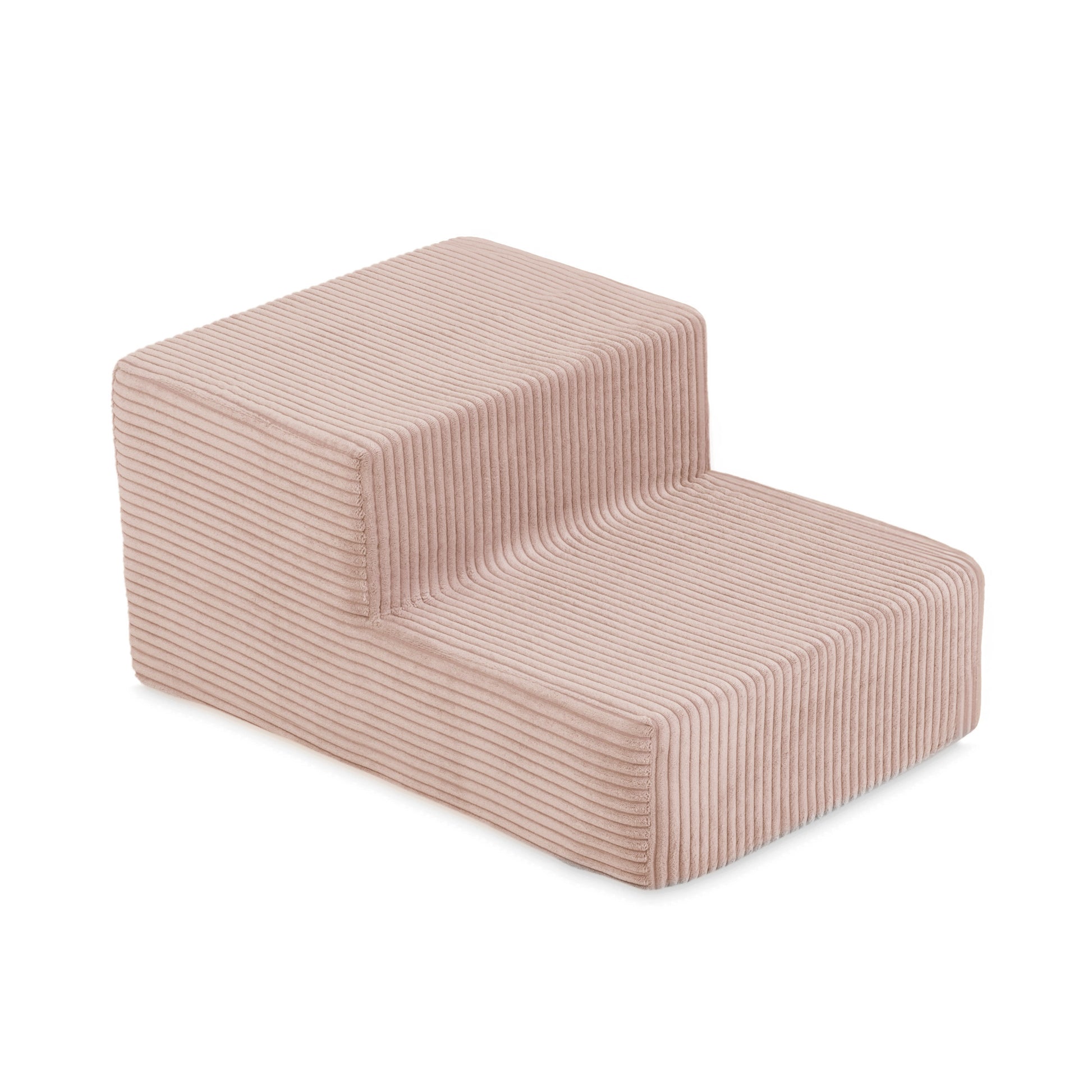 Mjuka Stora Skum Byggklossar (4 olika delar) - Rosa Manchestertyg