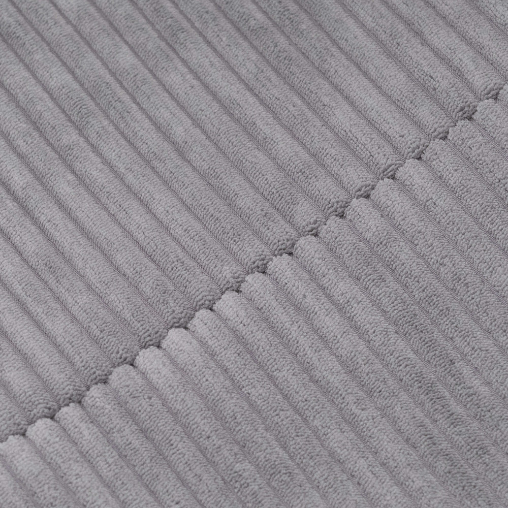 Rund Grå Manchester Bollhav Med 200 Bollar - Pärla/Blå/Silver, 90x30cm