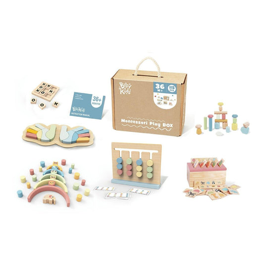 Montessori Leklåda För 3 År+ (6 Leksaker)