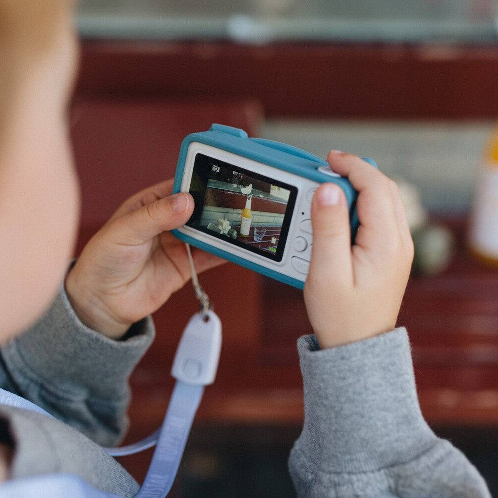 Blå Nybörjarkamera för Barn - Björn