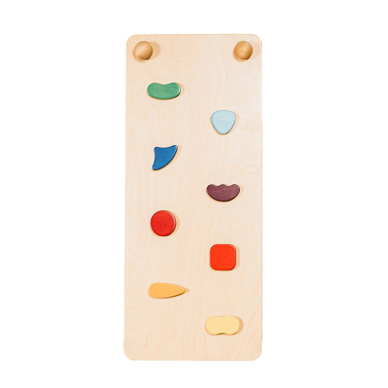 Kana / Ramp med Klättergrepp för Klättertriangel & Klättervägg - Regnbåge