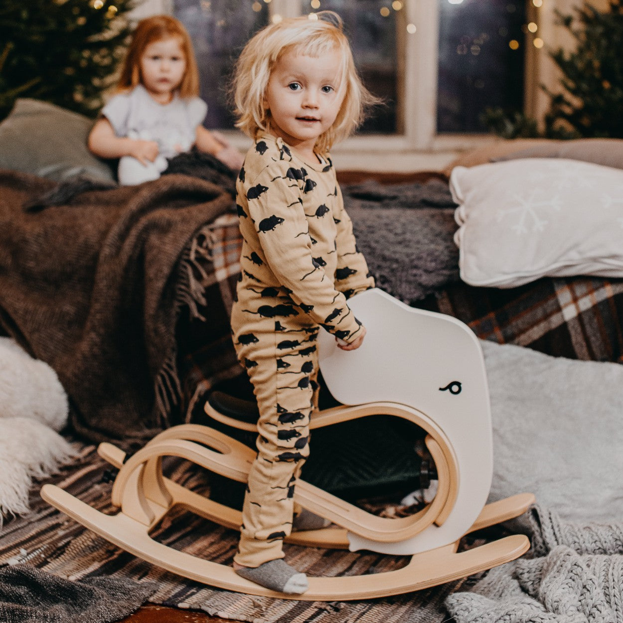 Elefant Gungdjur - Tillägg till Leg&Go Springcykel i Trä