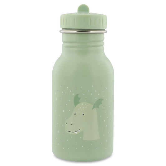 Rostfri Grön Vattenflaska i Stål - 350 ml - Drake